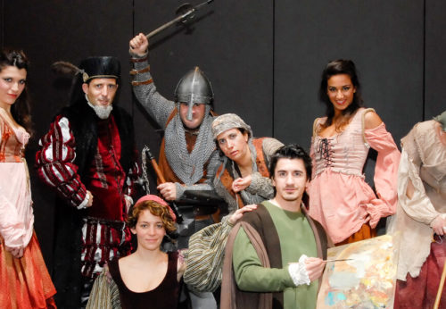 Gymkhana urbana tematizada